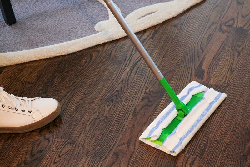 VIKING Bulk Edgeless Microfiber Cleaning Cloths, White and Blue Stripe, 50 Pack - Image 2